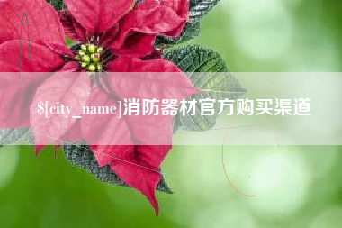 桂林消防器材官方购买渠道
