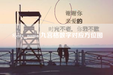桂林九宫格数字对应方位图