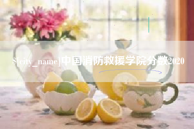 桂林中国消防救援学院分数2020