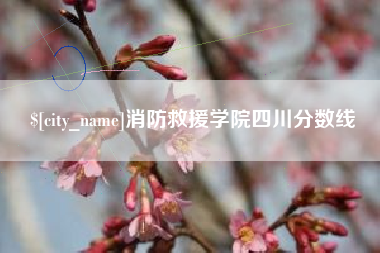 桂林消防救援学院四川分数线