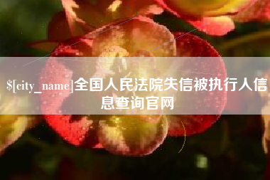桂林全国人民法院失信被执行人信息查询官网