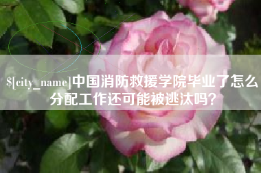 桂林中国消防救援学院毕业了怎么分配工作还可能被逃汰吗？