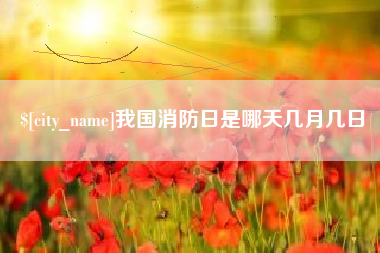 桂林我国消防日是哪天几月几日