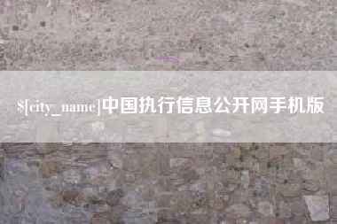 桂林中国执行信息公开网手机版