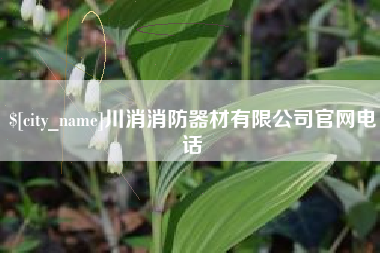 桂林川消消防器材有限公司官网电话