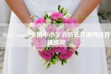 桂林全国中小学消防公开课网络直播视频