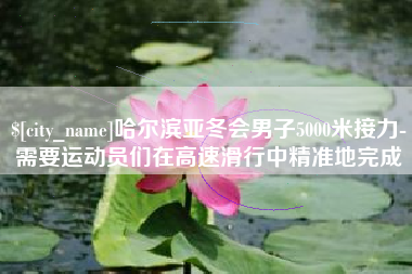 桂林哈尔滨亚冬会男子5000米接力-需要运动员们在高速滑行中精准地完成