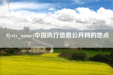 桂林中国执行信息公开网的地点