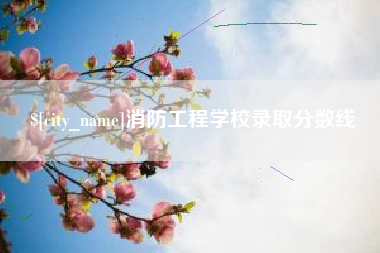 桂林消防工程学校录取分数线