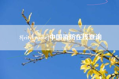 桂林中国消防在线查询