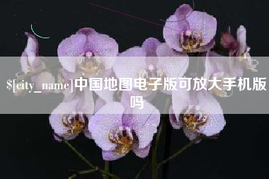 桂林中国地图电子版可放大手机版吗