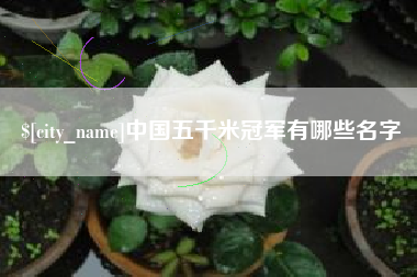 桂林中国五千米冠军有哪些名字