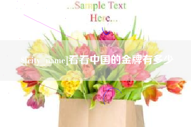 桂林看看中国的金牌有多少